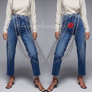 ZARA Limited Edition Jewel Body Chain Top